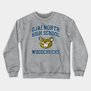 Ojai North High School Woodchucks (Yellow) Crewneck Sweatshirt